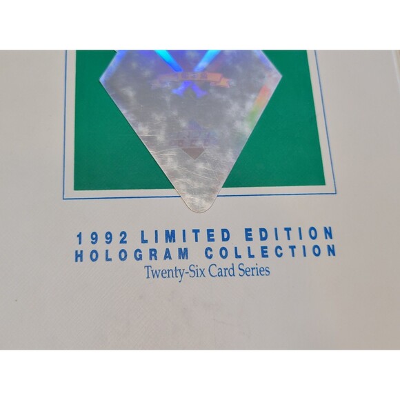 1992 Upper Deck DENNY'S Limited Edition Hologram 26 Card Vinyl Holder Lot Of 2 - Picture 4 of 7